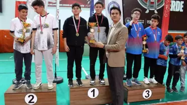 Turnuva final maçından anlık görüntü