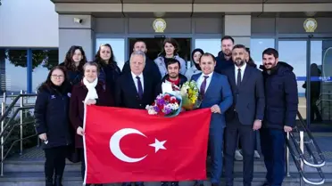 Buğra Selimzade madalya töreninde