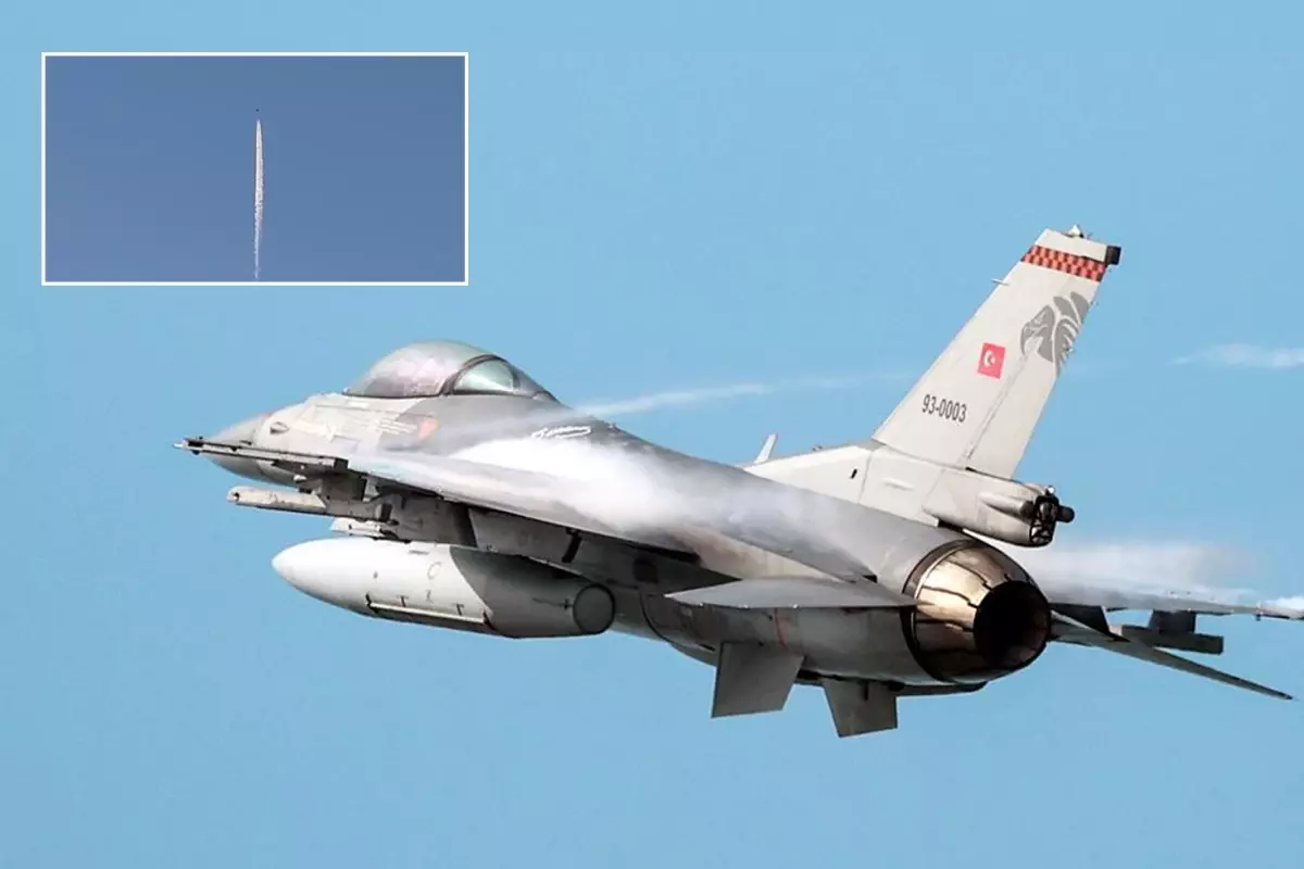 Türk Hava Kuvvetleri sınırda yoğun devriye uçuşlarıyla alarm durumunda