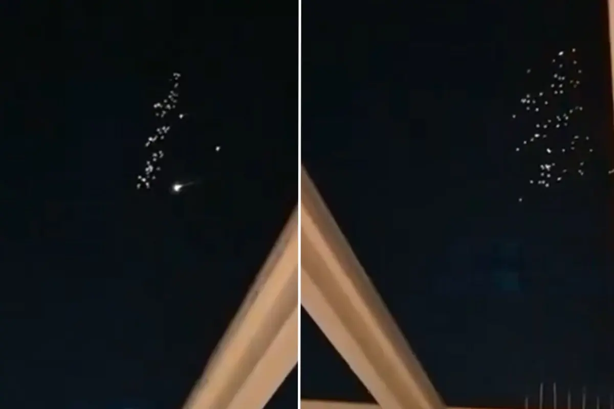 İran'dan İsrail'e Geniş Ölçekli Balistik Füze Saldırısı: Gökyüzü Gece Işıklarıyla Aydınlandı