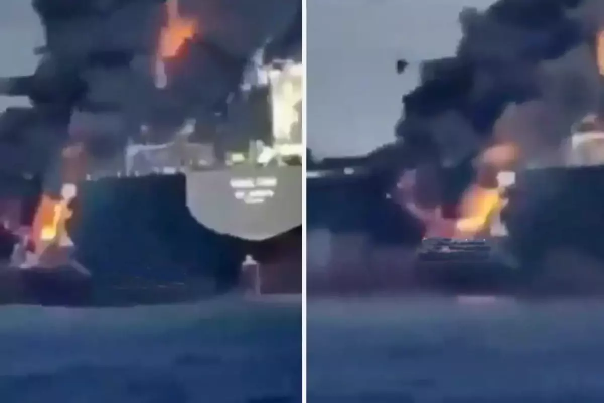 İran, Hürmüz Boğazı’nda İHA ile Gemi Saldırısını Gerçekleştirdi