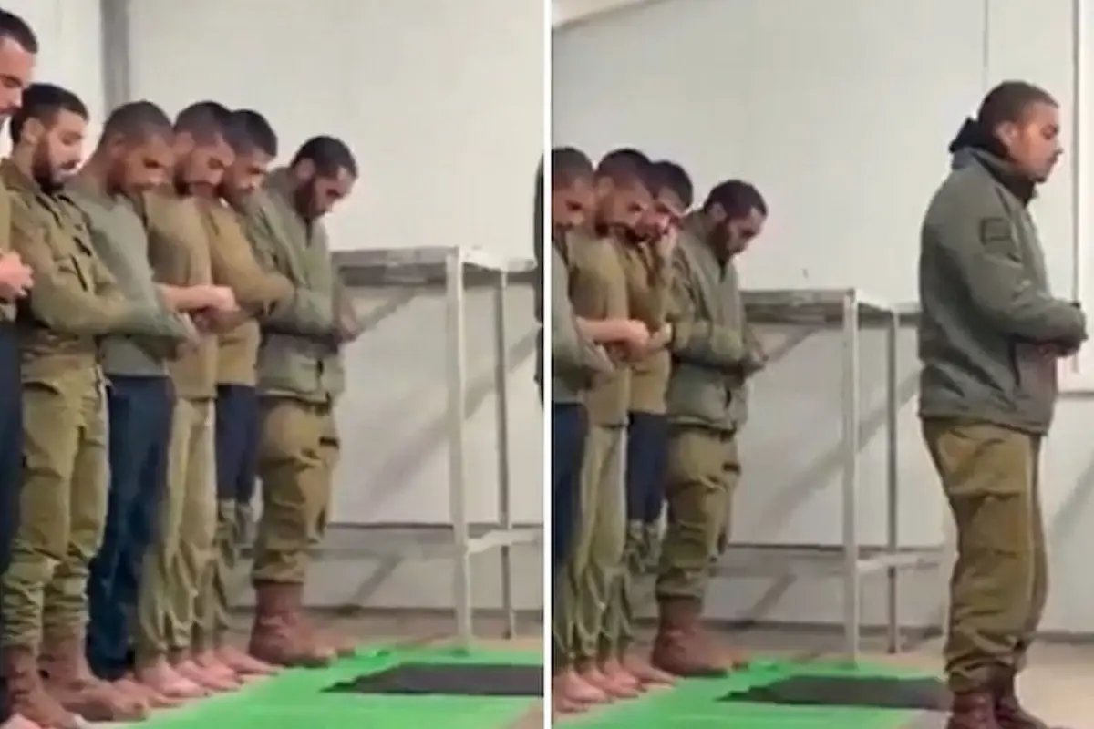 İsrail Ordusunda Ramazan: Müslüman Askerlerin Teravih Namazı Görüntüleri Ortaya Çıktı