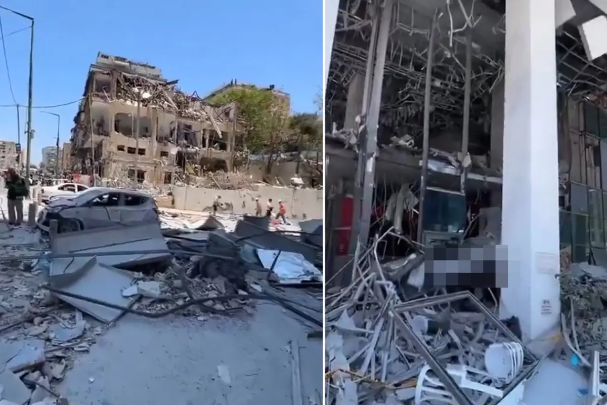 Tel Aviv'te Yıkım: Şehir Karanlık Bir Hayalet Gibi