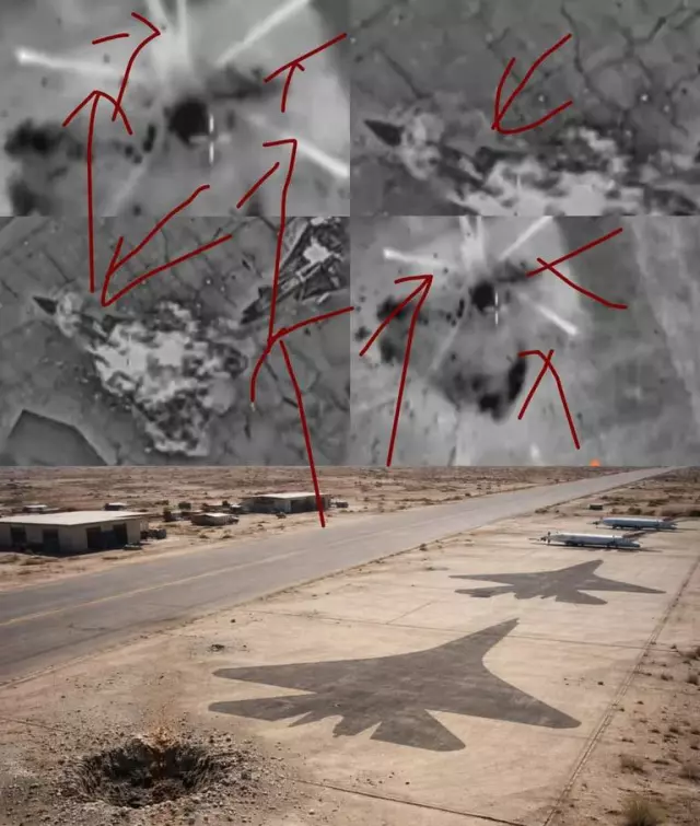 Sosyal medyada paylaşılan çizim ve füzeler