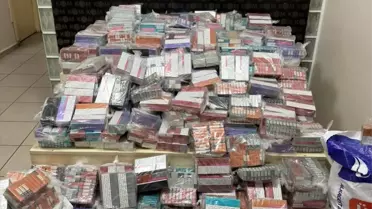 İzmir Kemalpaşa’da 8.500 Paket Kaçak Sigara Gözaltına Alındı