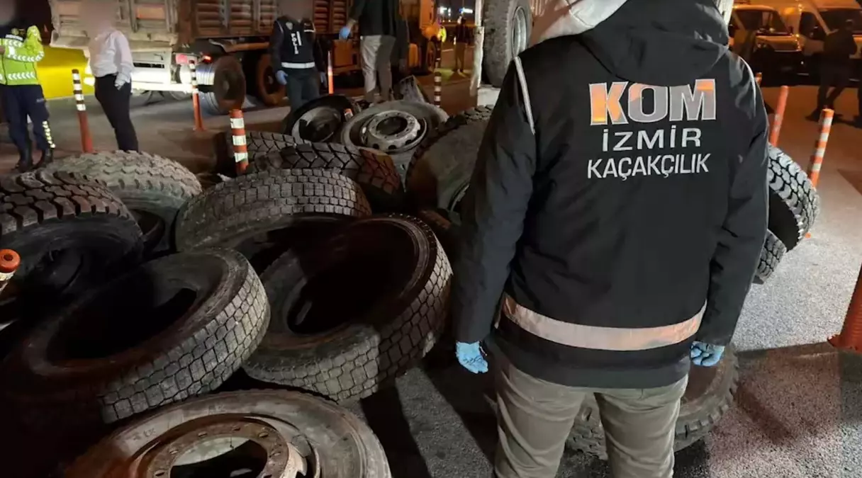 İzmir Kemalpaşa’da 8.550 Paket Kaçak Sigara Ele Geçirildi