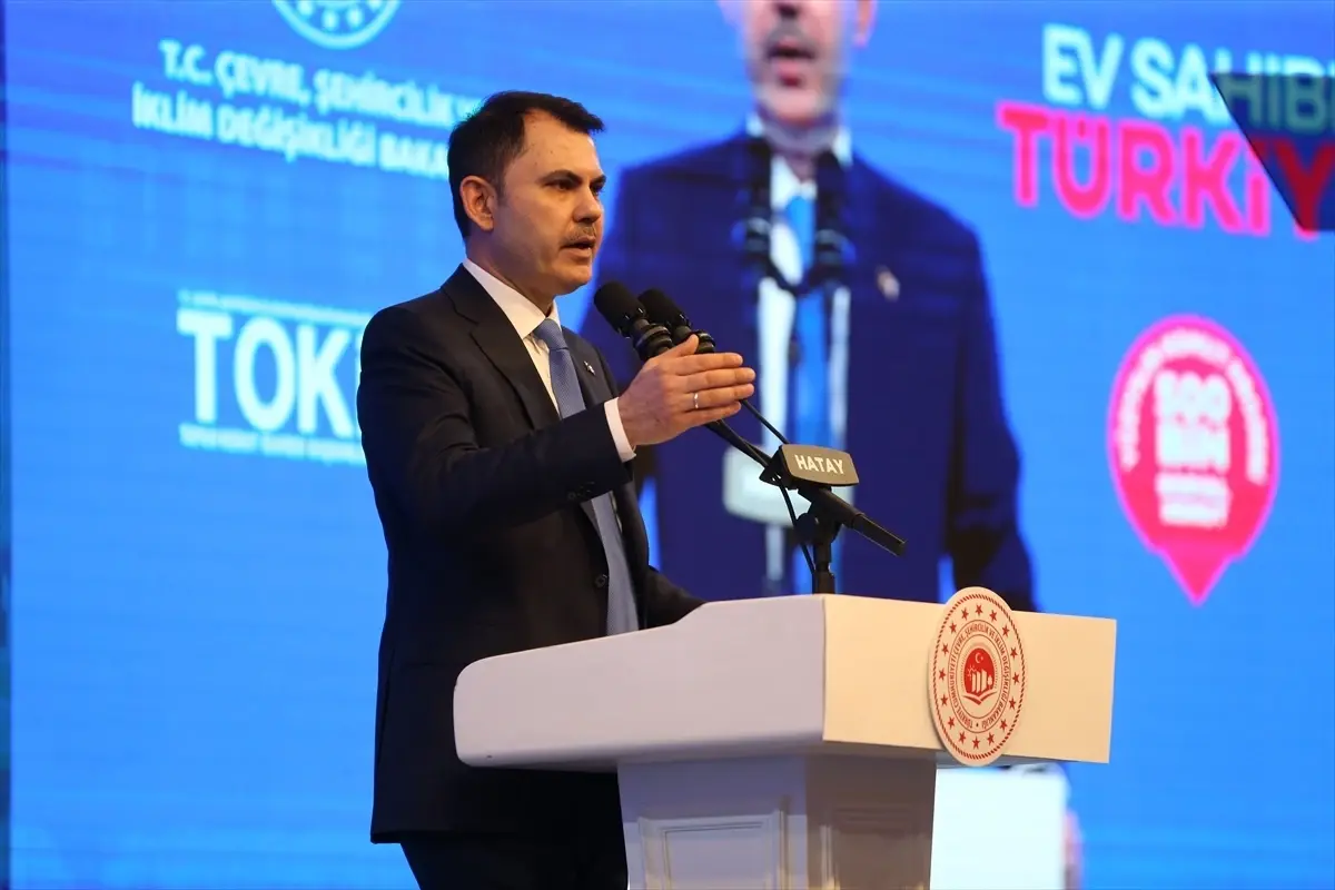 Murat Kurum'dan Hatay’da “Yüzyılın Konut Projesi” Kura Çekimi: Her Kesime Yeni Ev Umudu