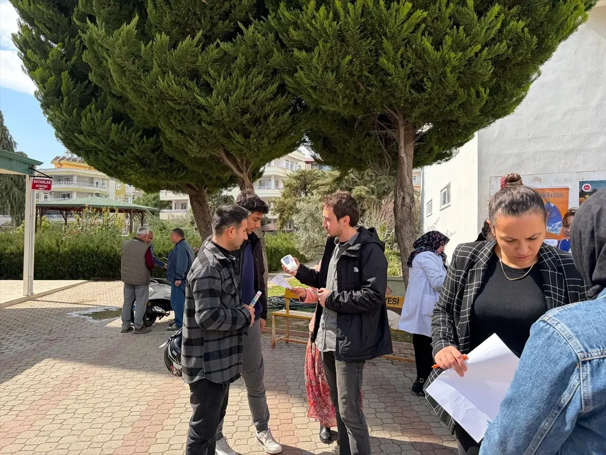 Ramazan’da Bozyazı’da Sağlık Kontrolleri ve Bilinçlendirme Çalışmaları