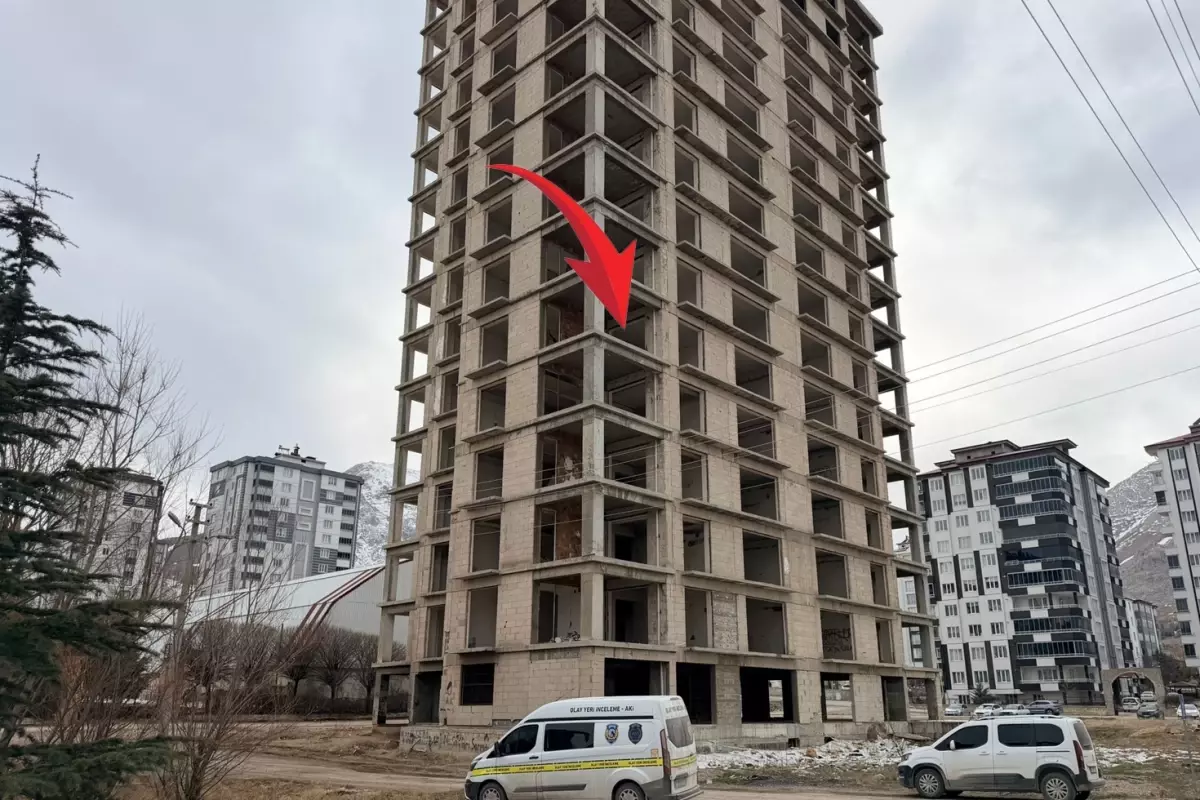 Kahramanmaraş Elbistan’da 18 Yaşındaki Genç Kız Boş İnşaat Katından Atlayarak Hayatını Kaybetti