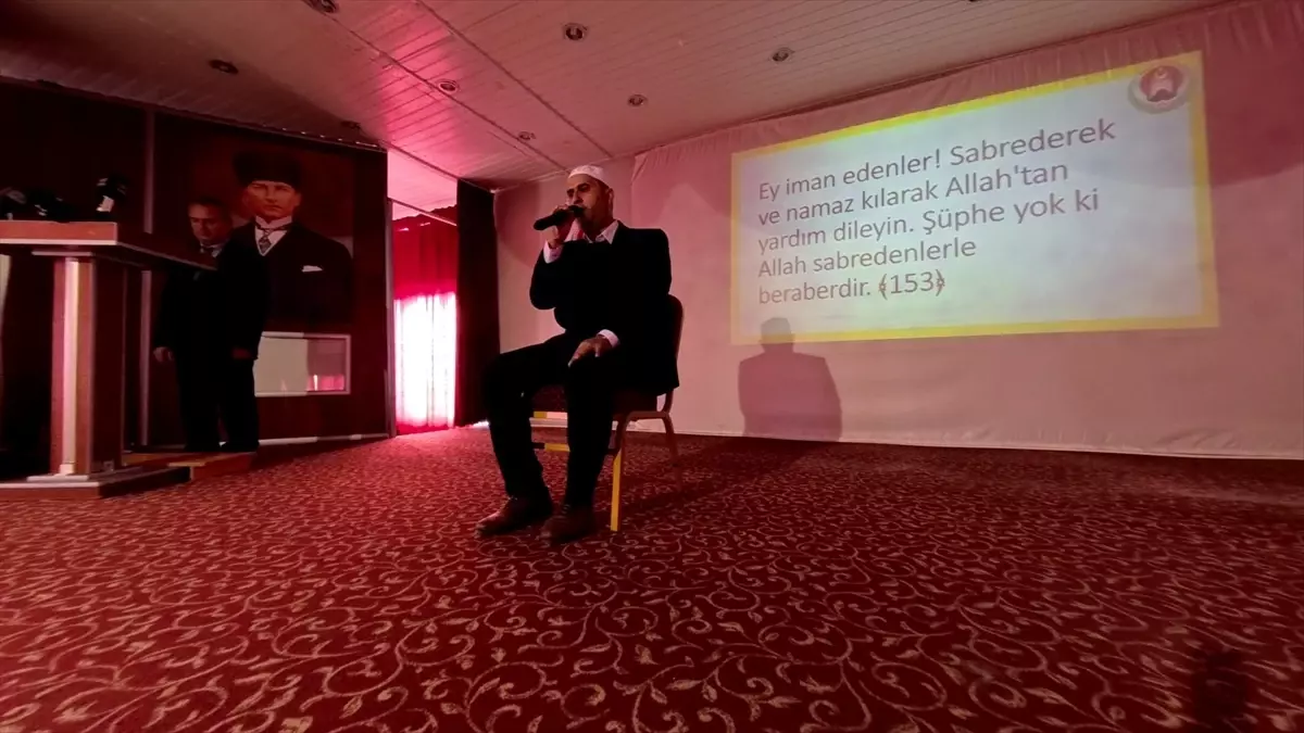 Mersin Mut'ta Şehit Gümrük Personeli Özgür Kavastan Anıldı