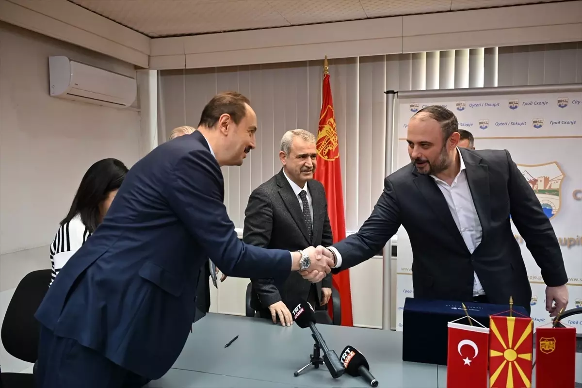 Üsküp’te Osmanlı Mirası Taşköprü’nün Aydınlatma Protokolü Resmen İmzalandı