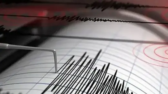 Deprem anına ait görsel