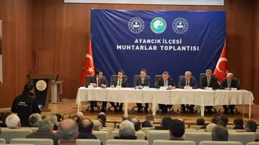 Ayancık Muhtarlar Toplantısı Ana Görseli