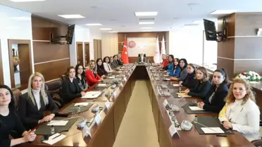 Toplantı sırasında çekilen fotoğraf