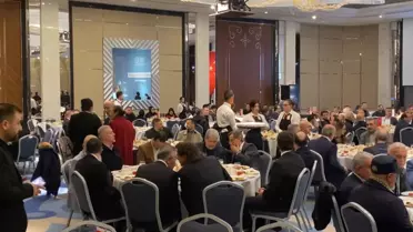 Bakan Kacır'ın konuşması sırasında çekilen fotoğraf