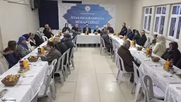 İftar sofrasında şehit aileleri ve gaziler