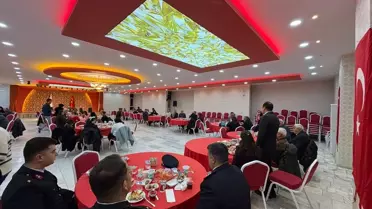 İftar sofrasında şehit yakınları ve gaziler
