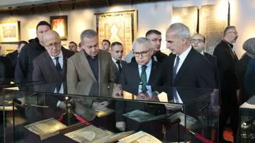 Sivas’taki Kutsal Emanetler ve Vakıf Eserleri Sergisi Ramazan’da Açıldı