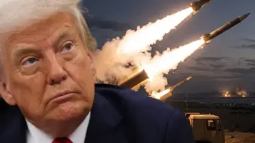 Trump'ın İran açıklaması sırasında çekilen fotoğraf