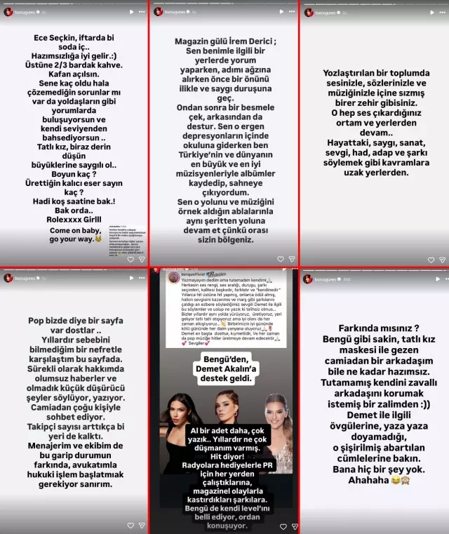 Sosyal medya ekran görüntüsü