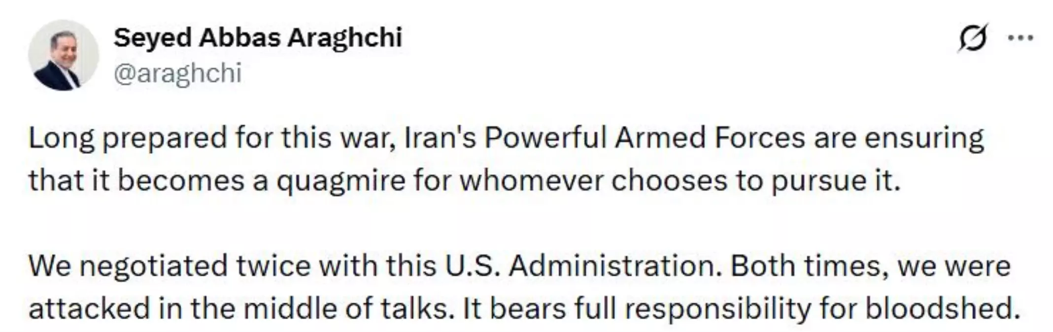 ABD’nin İran’a Yönelik Saldırıları: Bakan Arakçi’nin Açıklamaları