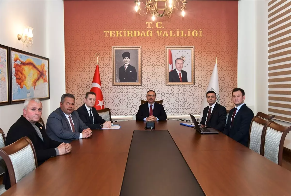 Tekirdağ’da İçme Suyu Değerlendirme Toplantısı Vali Soytürk’ten Açıklamalar