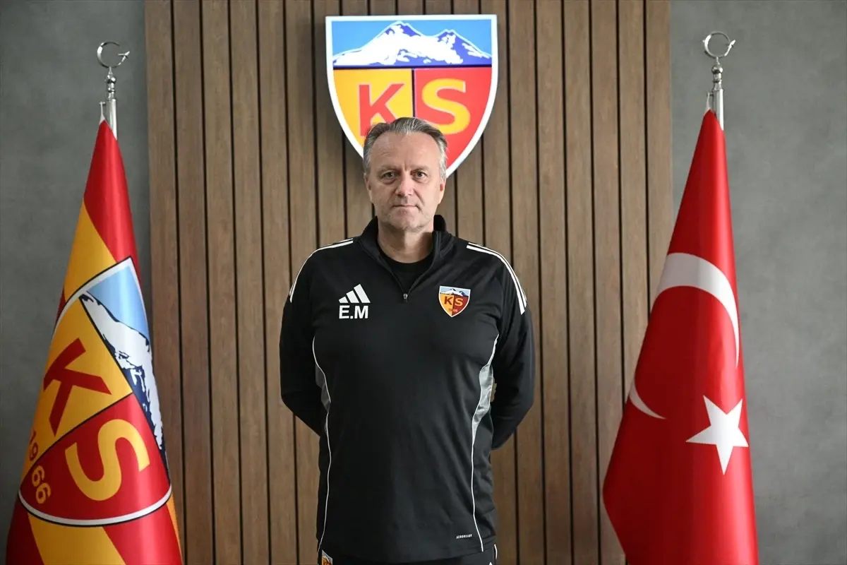 Moe, Kayserispor'un Güvenini Yeniden İnşa Etmek İçin Hedef Belirledi