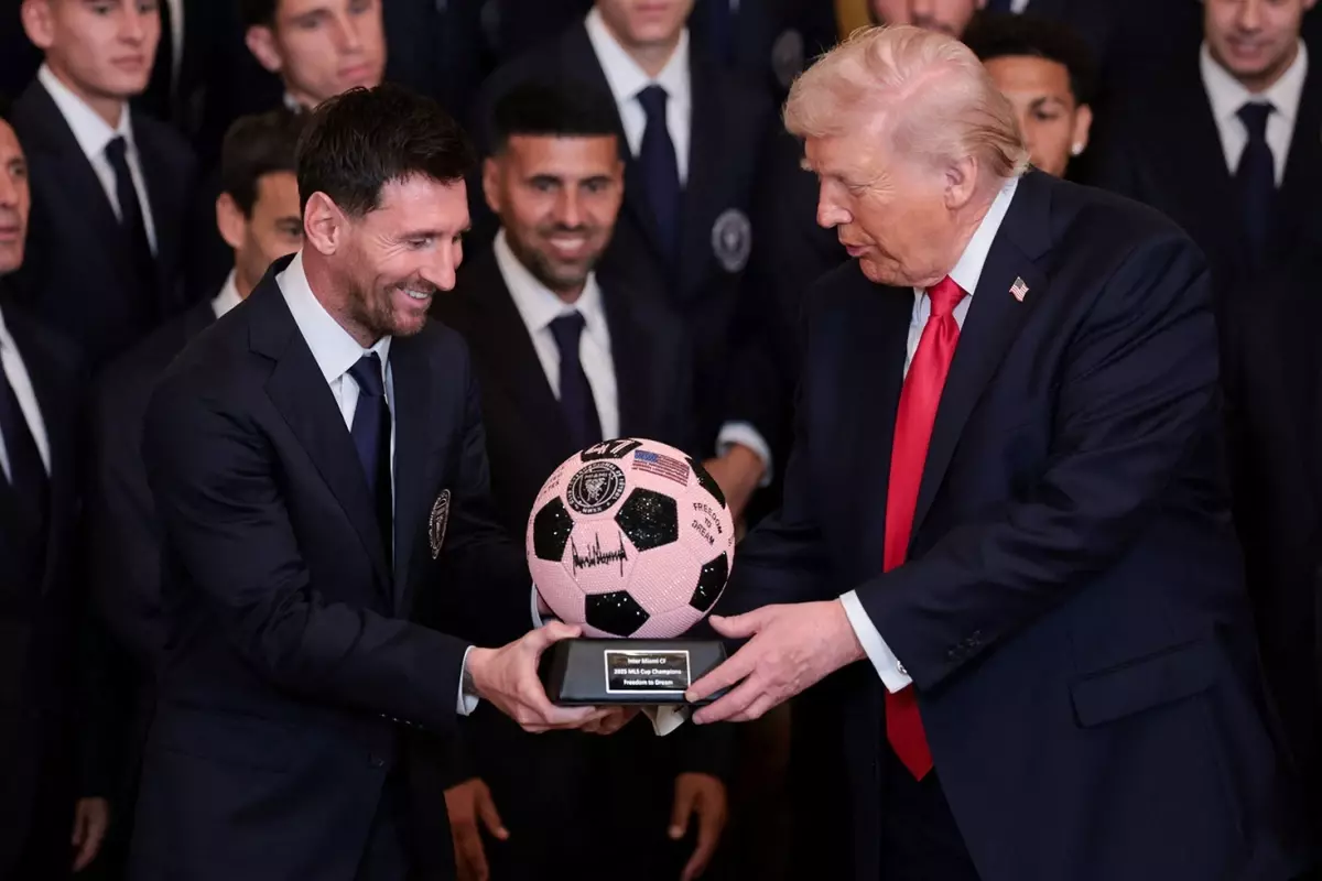 Messi ve Inter Miami, Beyaz Saray'da Trump'la Buluştu: Canlı Yayın 6 Milyonu Aştı