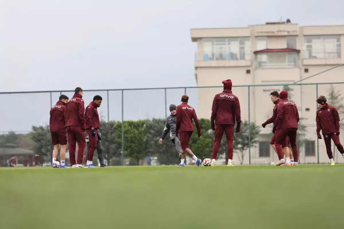 Trabzonspor, Kayserispor Maçına Hazırlıklarını Hızlandırıyor