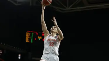 Maçın kritik anı: ÇBK Mersin'in hücumu