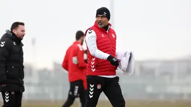 Sivasspor antrenman sahasında