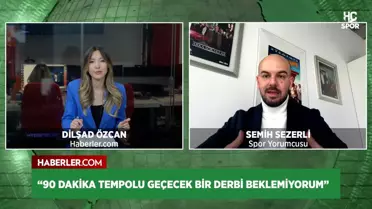 Semih Sezerli yorum yaparken