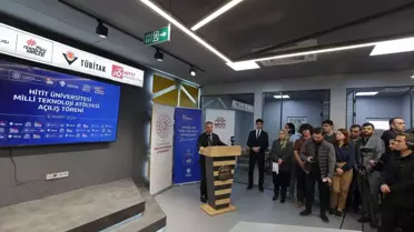 Hitit Üniversitesi'nde Milli Teknoloji Atölyesi Kapılarını Açtı