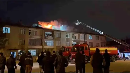 Yangının kontrol altına alındığı an