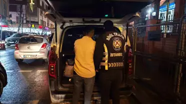 Küçükçekmece'de Trafik Tartışması Sonrası Sürücü ve Yolcusu Tutuklandı