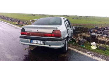 Kaza sonrası köprü duvarı