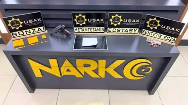 Uşak’taki Uyuşturucu Operasyonunda 3 Şahıs Gözaltına Alındı