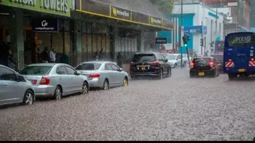 Sel sonrası Nairobi sokakları