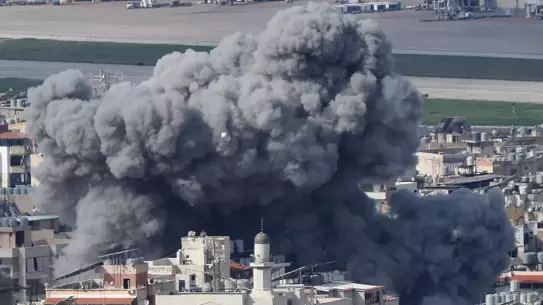 Saldırı sonrası yıkım