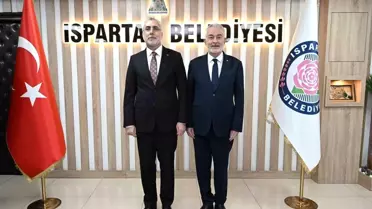 Bakan Işıkhan ve Başkan Başdeğirmen