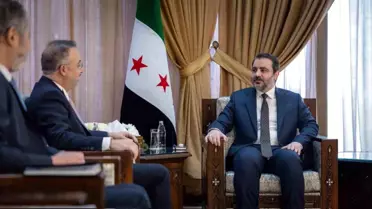 Büyükelçi Nuh Yılmaz ve Suriye Dışişleri Bakanı