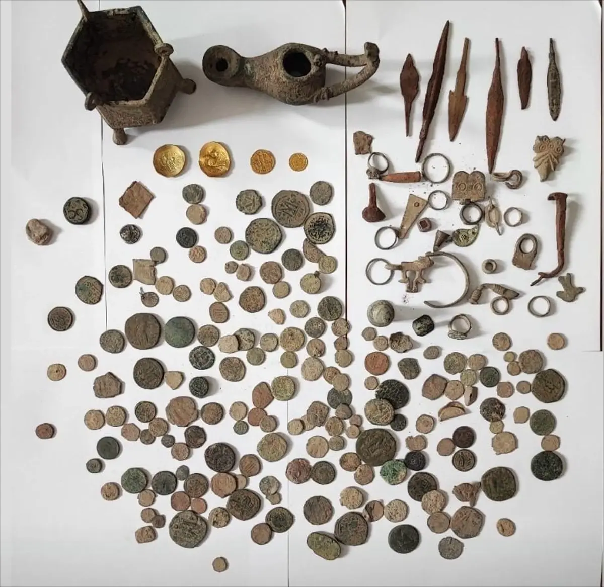 Gaziantep'te 179 Tarihi Sikke ve 29 Eser Ele Geçirildi