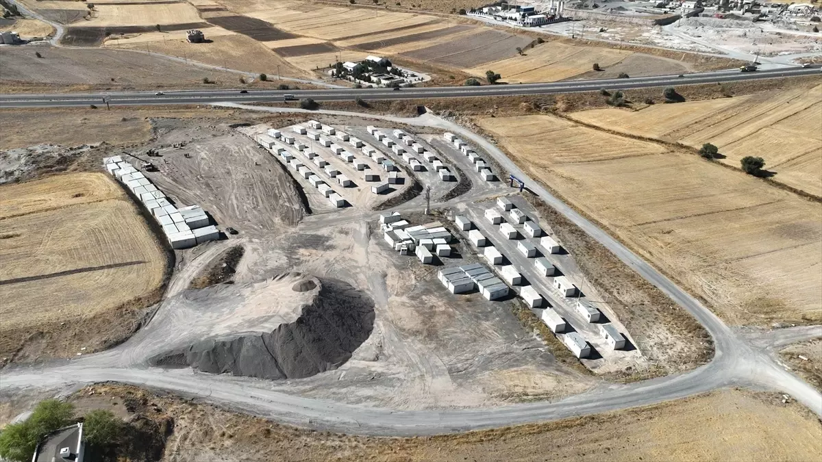Kayseri'de Afet Hazırlık Merkezi: 500 Kişilik Konteyner Kent Açıldı