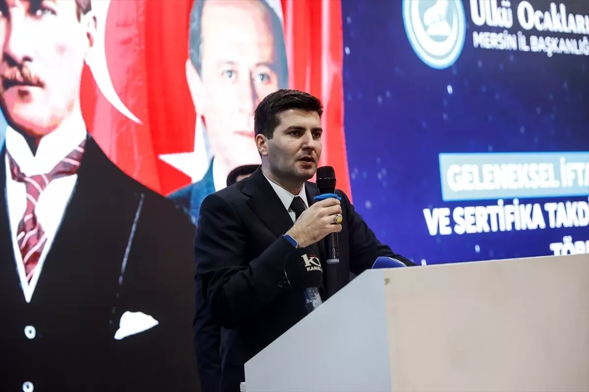 Mersin'de Gençlerin Yanında: Ülkü Ocakları Eğitim ve Kültür Vakfı Başkanı Yıldırım'ın Mesajı