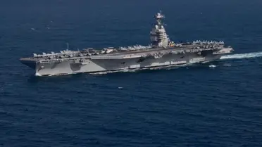 USS Gerald R. Ford, Süveyş Kanalı'nı Aşarak Kızıldeniz'e Giriş Yaptı