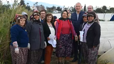 Kadın tarım işçileri etkinlikte
