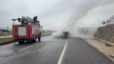 Yangın sonrası araç