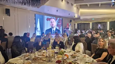 İftar programından bir anlık görüntü