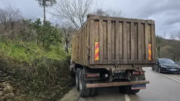 Kaza anındaki araçların çarpışma anı