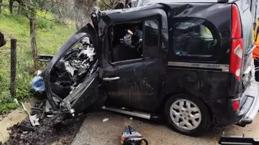 Kazada kullanılan kamyonet